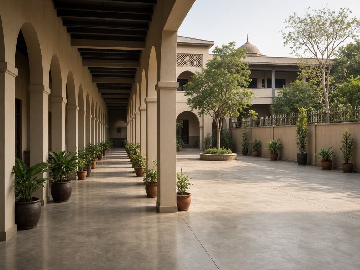 Courtyard & assembly grounds
